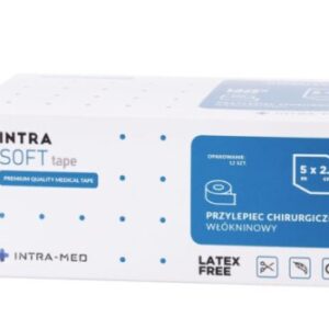 Plaster hypoal. włókninowy 2,5cm*5m 1szt Intra Soft